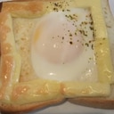 卵が流れ出さない目玉焼きトースト